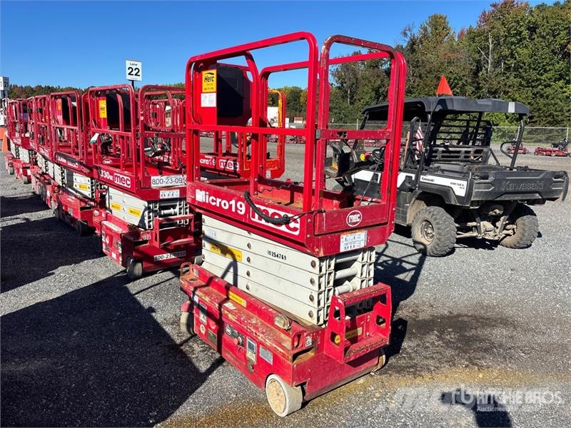MEC Micro 19 Electric Scissor Lift Škaraste platforme