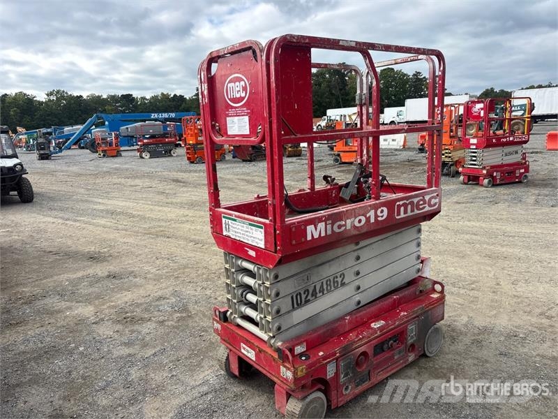 MEC Micro 19 Electric Scissor Lift Elevadores de tesoura