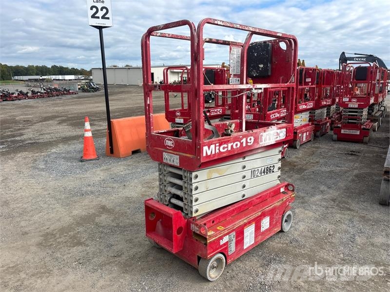MEC Micro19 Electric Scissor Lift Šķerveida pacēlāji