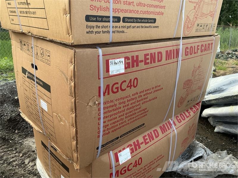 MGC40-BLACK 3 TT E-Trike Mini Scooter (Unused) 全地形車