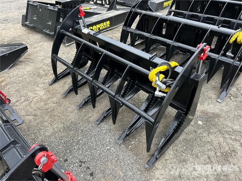 Mid-State 68 In Skid Steer Root Rake Rakes and tedders