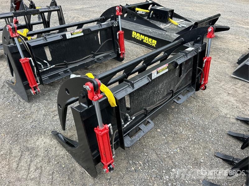 Mid-State 68 In Skid Steer Root Rake Rakes and tedders