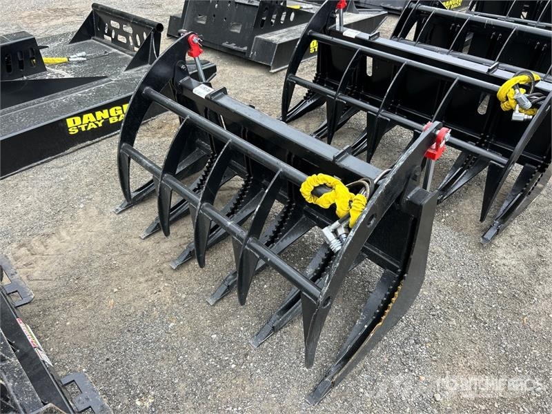 Mid-State E-Series 60 in Skid Steer Root Rake Rakes and tedders