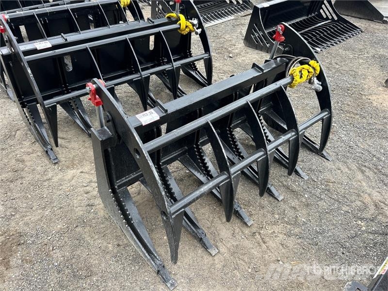 Mid-State E-Series 60 in Skid Steer Root Rake Rakes and tedders