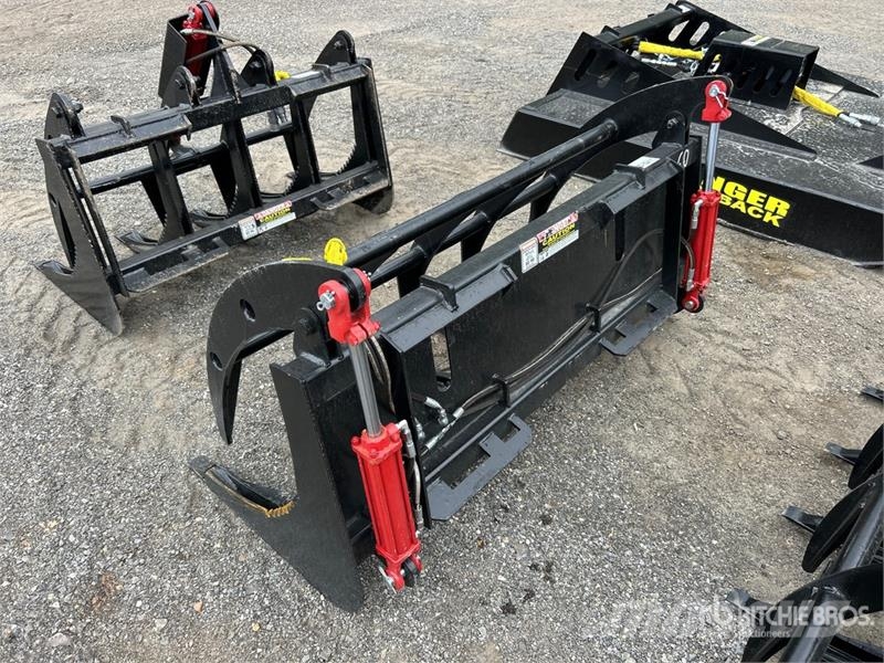 Mid-State E-Series 60 in Skid Steer Root Rake Rakes and tedders