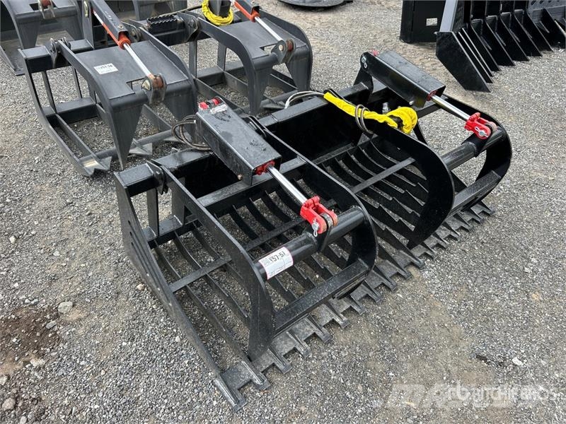 Mid-State E-Series 68 in Root Skid Steer Grapple Grijpers