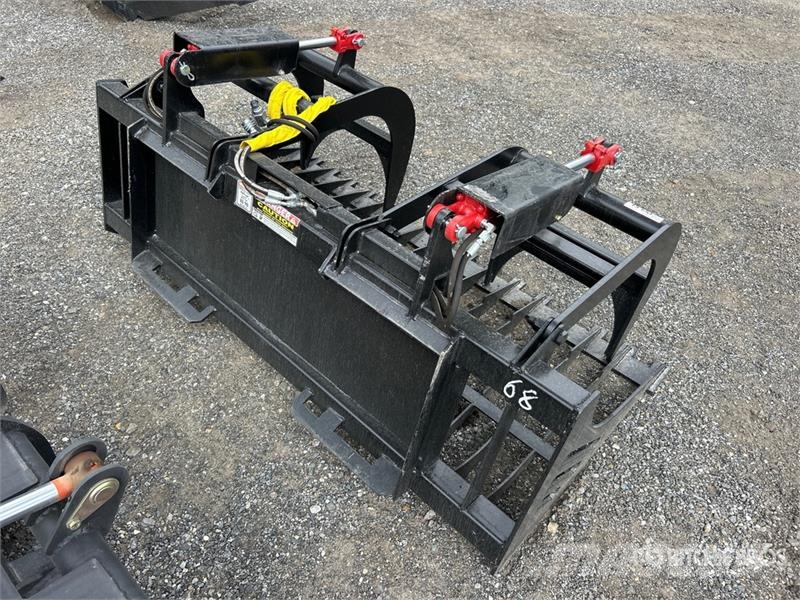 Mid-State E-Series 68 in Root Skid Steer Grapple Grijpers