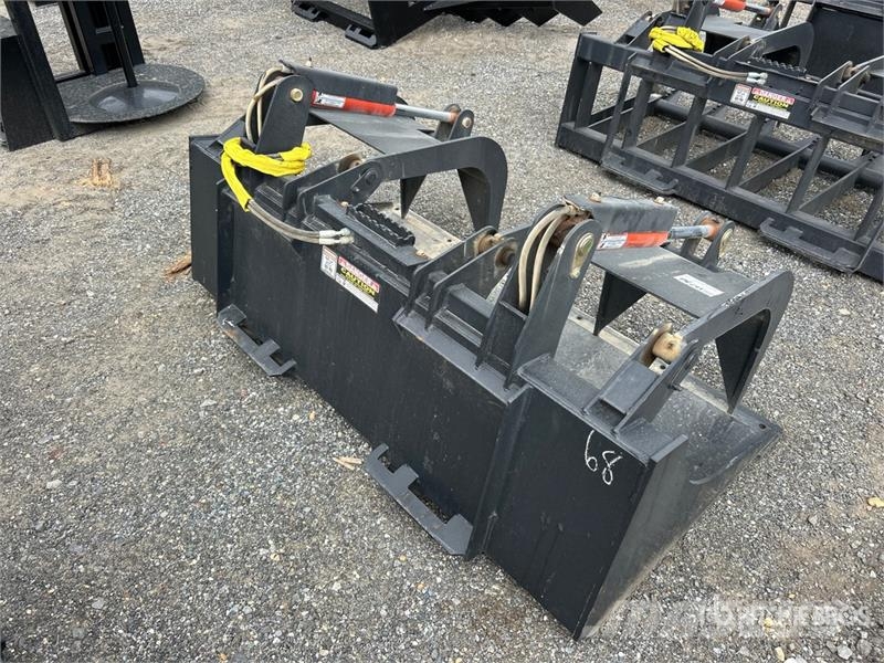 Mid-State E-Series 68 in Skid Steer Grapple Grijpers