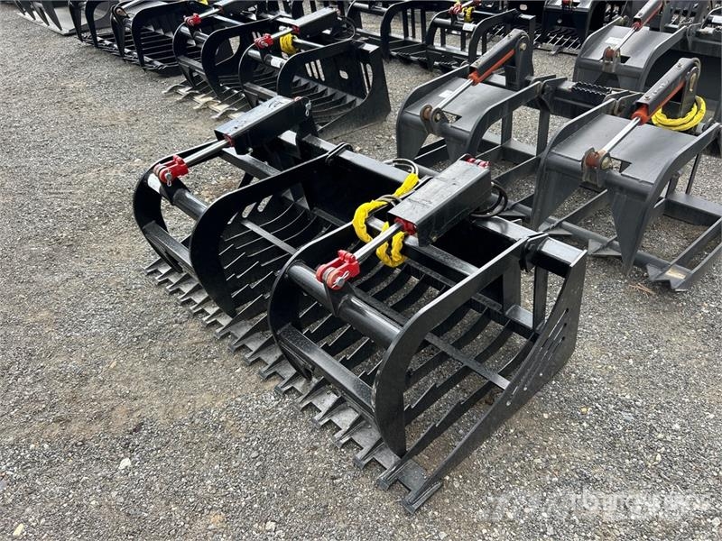 Mid-State E-Series 68 in Root Skid Steer Grapple Grijpers