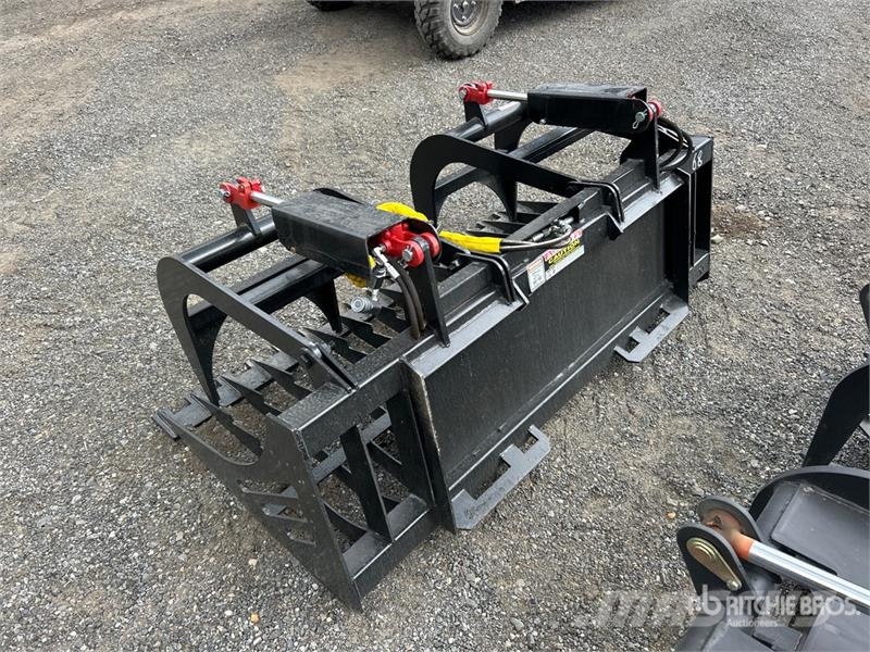 Mid-State E-Series 68 in Root Skid Steer Grapple Grijpers