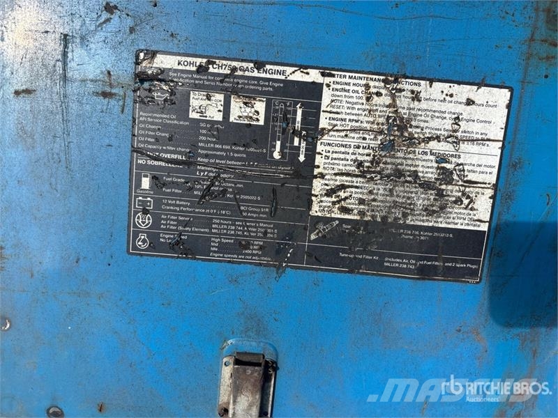 Miller Trailblazer 300 A Skid-Mounted Multi-Process 3-in- Kaynak makineleri