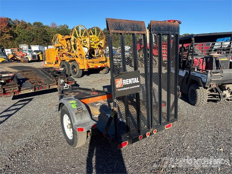 MMDI 12 ft S/A Equipment Trailer Auto pārvadāšanas treileri