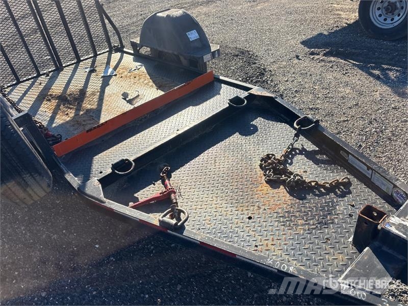 MMDI 12 ft S/A Equipment Trailer Auto pārvadāšanas treileri