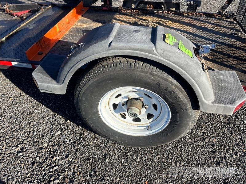 MMDI 12 ft S/A Equipment Trailer Auto pārvadāšanas treileri