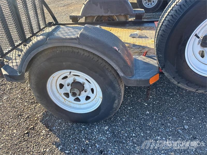 MMDI 12 ft S/A Equipment Trailer Auto pārvadāšanas treileri