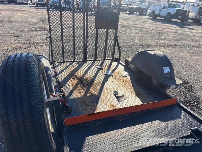 MMDI 12 ft S/A Equipment Trailer Auto pārvadāšanas treileri
