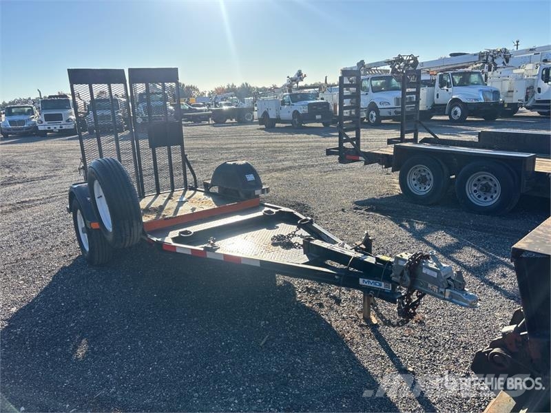 MMDI 12 ft S/A Equipment Trailer Auto pārvadāšanas treileri
