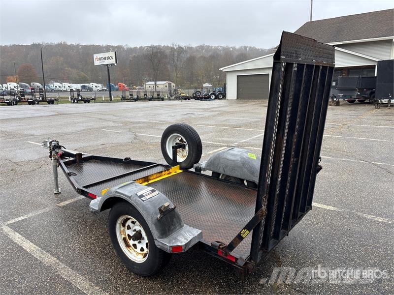 MMDI 47RVX9B 7 ft S/A Equipment Trailer Autovežių priekabos