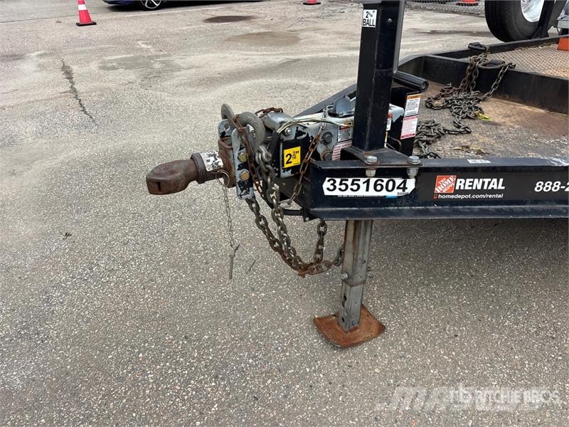 MMDI 614SLTD 14 ft T/A Equipment Trailer 차량 운반용 트레일러