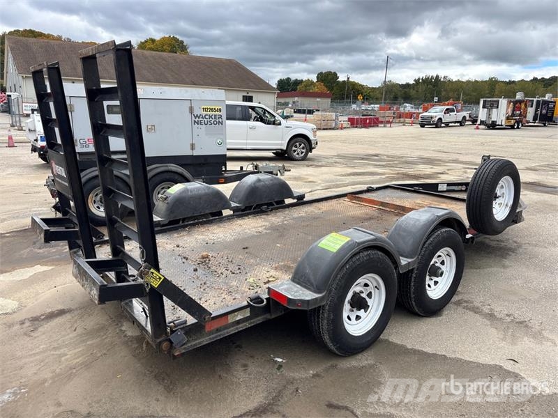 MMDI 614SLTD 14 ft T/A Equipment Trailer 차량 운반용 트레일러