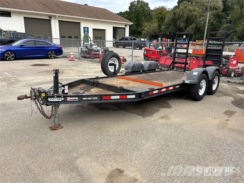 MMDI 614SLTD 14 ft T/A Equipment Trailer 차량 운반용 트레일러