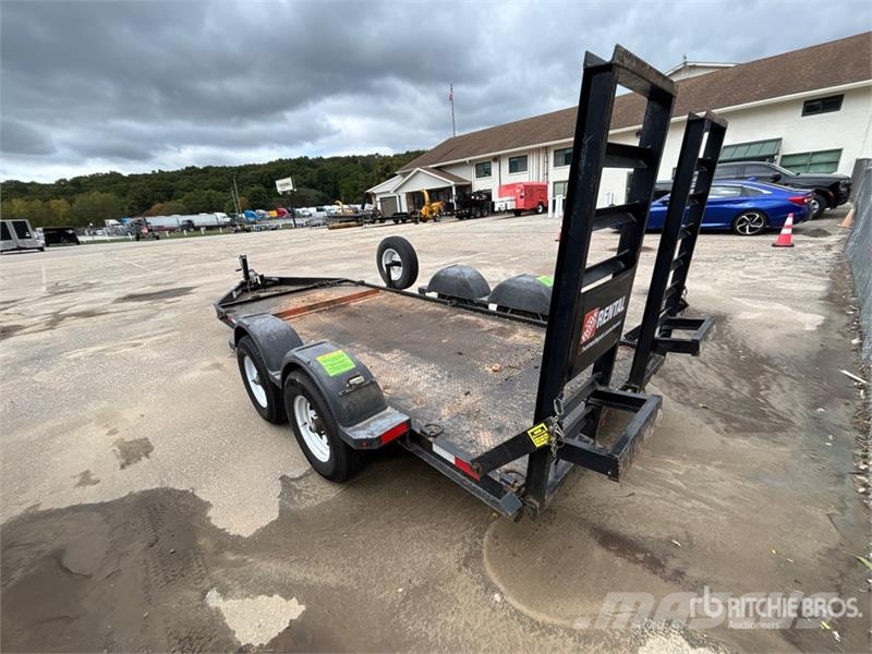 MMDI 614SLTD 14 ft T/A Equipment Trailer 차량 운반용 트레일러