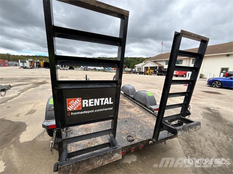 MMDI 614SLTD 14 ft T/A Equipment Trailer 차량 운반용 트레일러