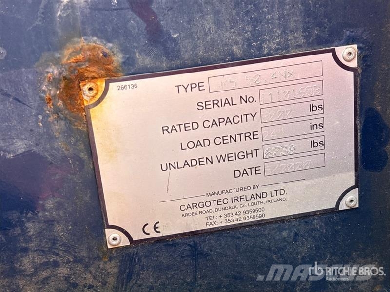 Moffett M5 50.4 NX 5000 lb 3x3 Truck Mounted Forklift Truck mounted forklifts