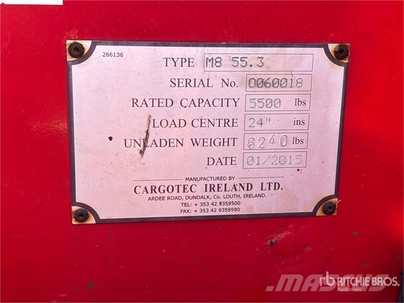 Moffett M50 Truck mounted forklifts
