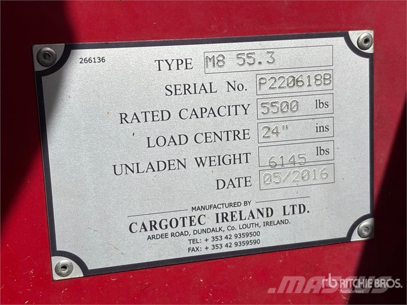 Moffett M50 Truck mounted forklifts