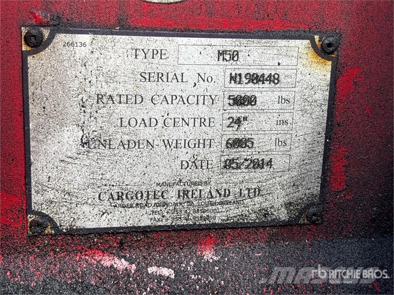 Moffett M50 Truck mounted forklifts