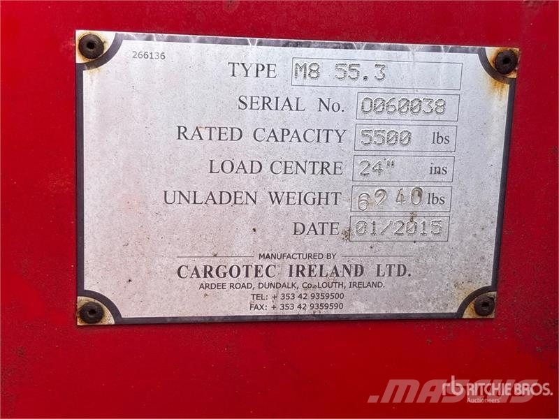 Moffett M50 Truck mounted forklifts