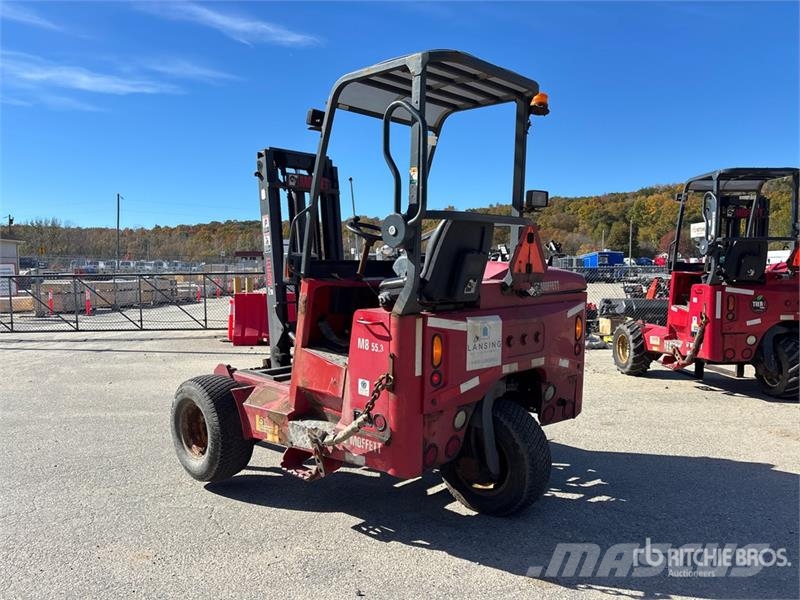 Moffett M8 55.3 5500 lb 3x3 Truck Mounted Forklift Meeneemheftrucks