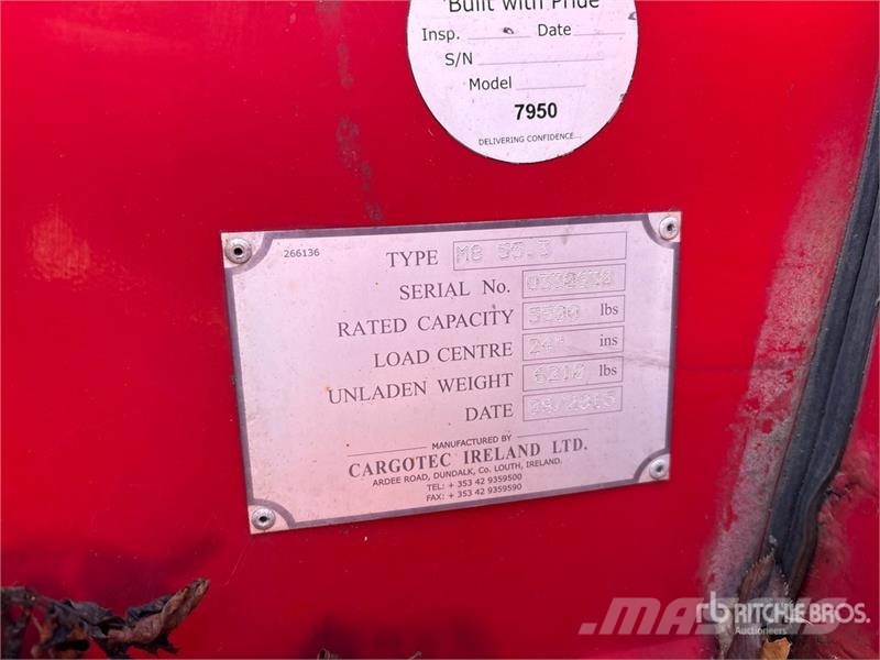 Moffett M8 55.3 5500 lb 3x3 Truck Mounted Forklift Meeneemheftrucks