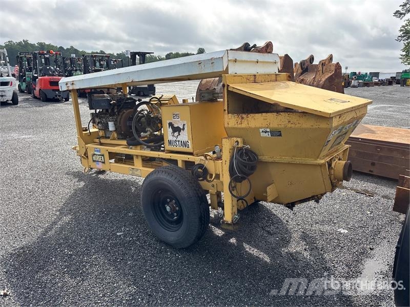 Morgan Mustang 25 Concrete Pump Betonpomptrucks