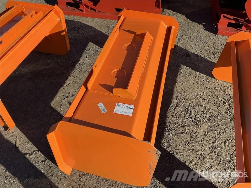  MSS-SPE-4-23 48 in Mini Skid Steer Snow Pusher (Un حراثات ونصول الجليد