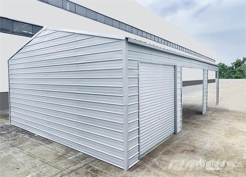 MTO A0020 Metal Garage Storage Building (Unused) Tērauda karkasa ēkas