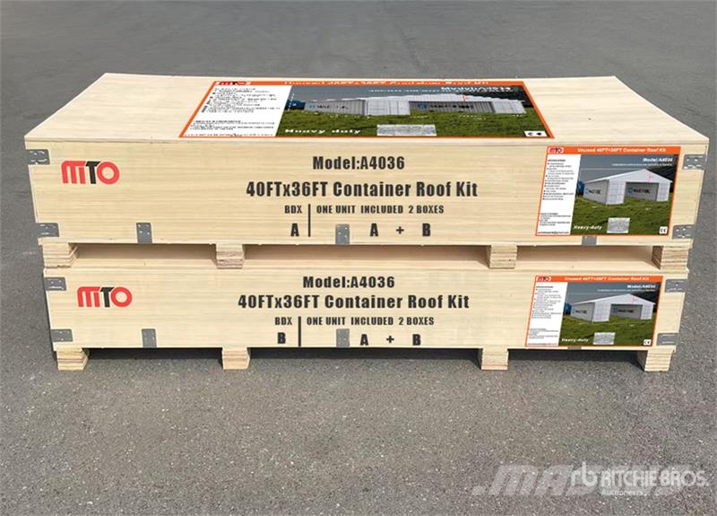  MTO A4036 36 ft x 40 ft Storage Canopy (Unused) Строителство - Други