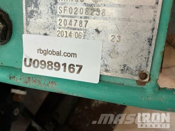 MultiQuip HHNG5 Ride-On Power Trowel Palas