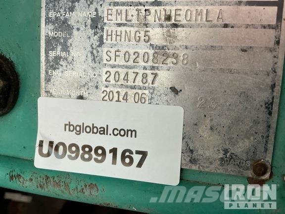 MultiQuip HHNG5 Ride-On Power Trowel Palas