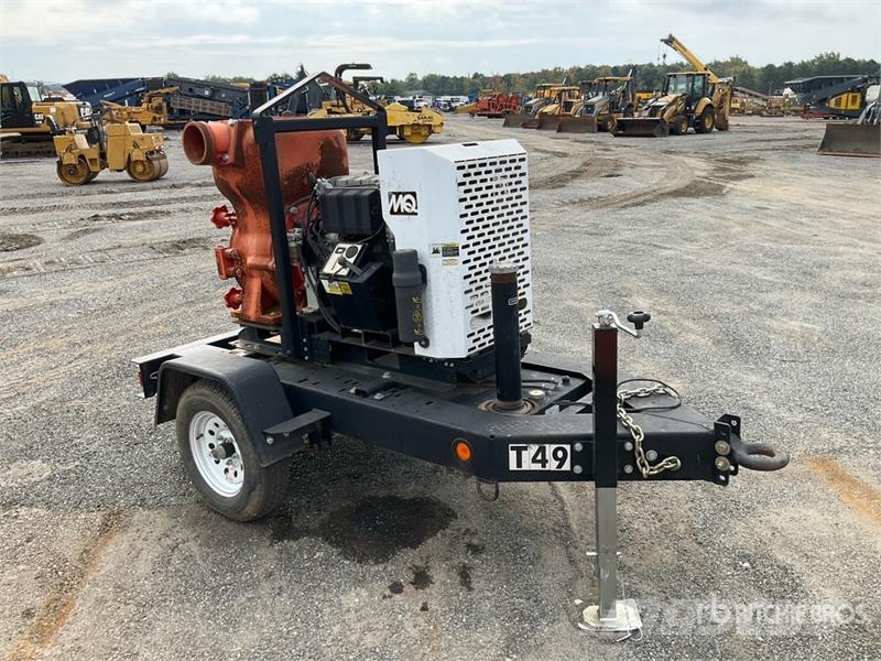 MultiQuip MQ600HTP Tow Behind Trailer-Mounted Water Pump Pumpe za vodu