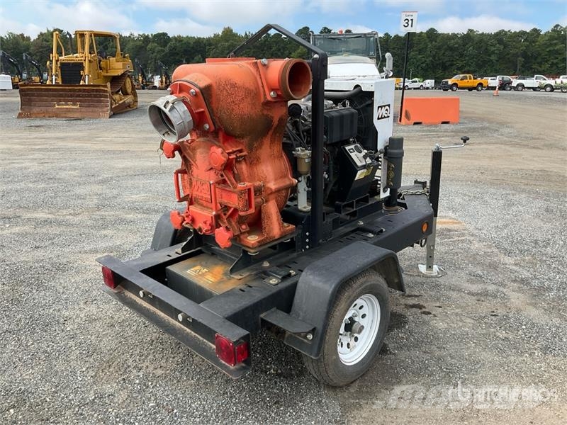 MultiQuip MQ600HTP Tow Behind Trailer-Mounted Water Pump Pumpe za vodu