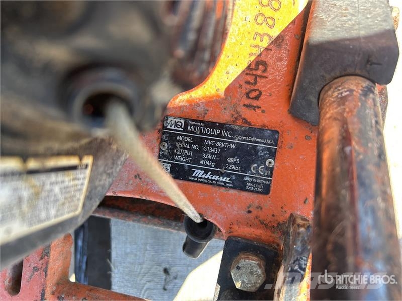 MultiQuip MVC82VHW Plate compactors