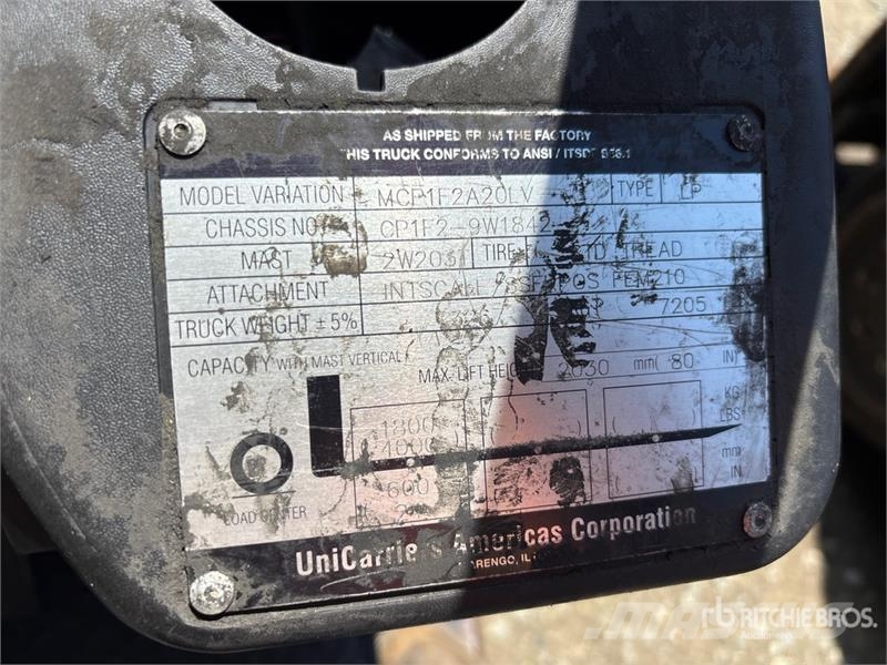 Nissan MCP1F2A20LV 堆高機(叉車)-其他