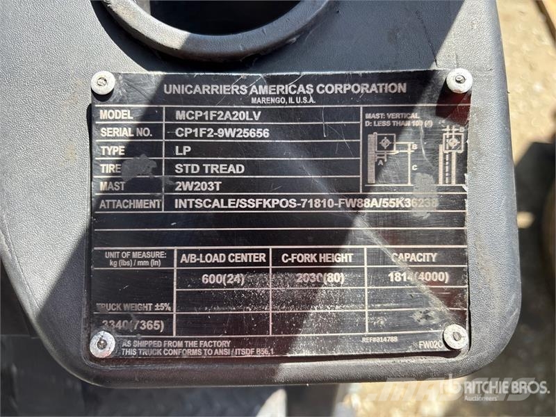 Nissan MCP1F2A20LV 堆高機(叉車)-其他
