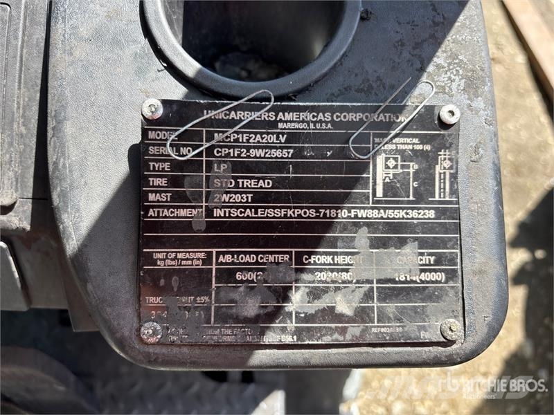Nissan MCP1F2A20LV 堆高機(叉車)-其他