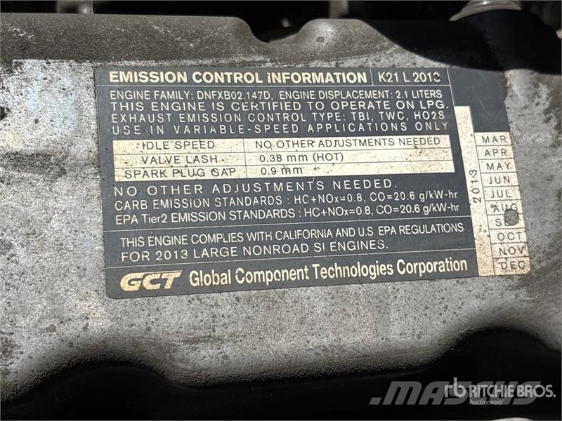 Nissan MCP1F2A20LV 堆高機(叉車)-其他