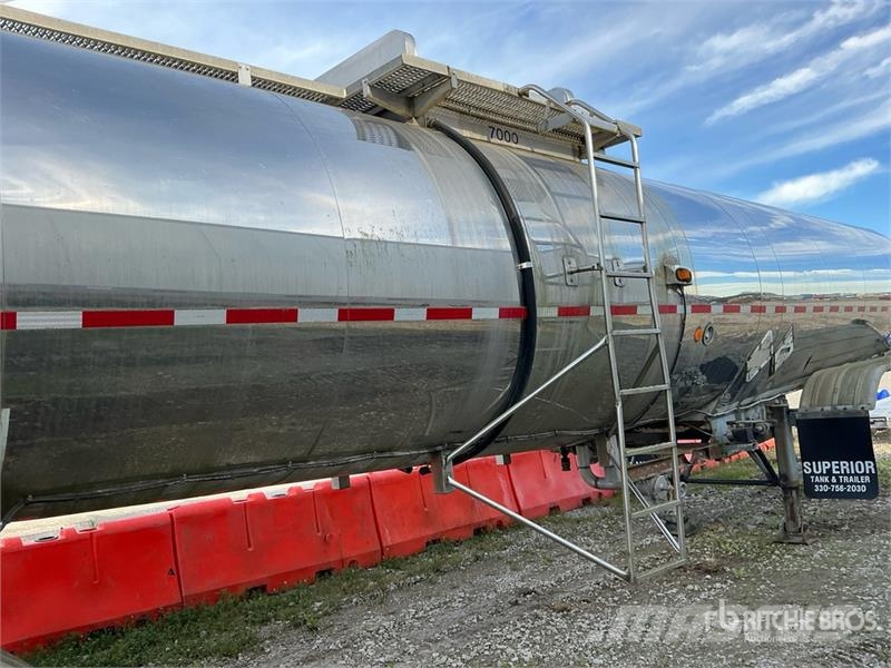 Nova 7000 gal T/A Tanker Trailer Tartályos pótkocsik