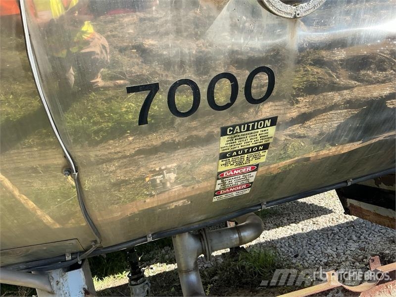 Nova 7000 gal T/A Tanker Trailer Tartályos pótkocsik