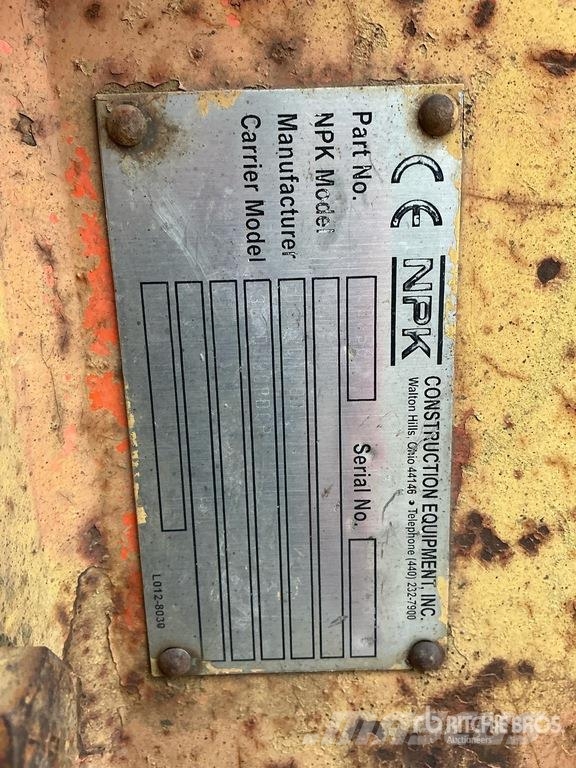 NPK GH-4 18 in Hydraulic Breaker Bourací kladiva / Sbíječky
